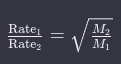 introducing a constant of proportionality Grahams Law